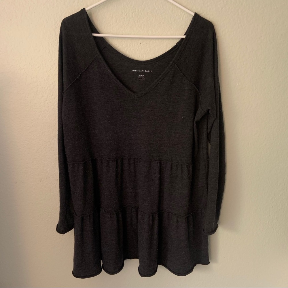 Tiered Long sleeved tunic